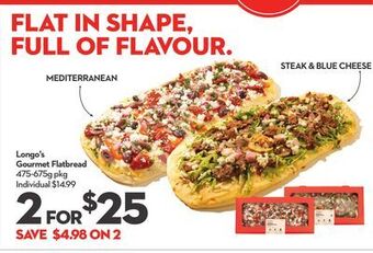 Longo's Longo's gourmet flatbread offer