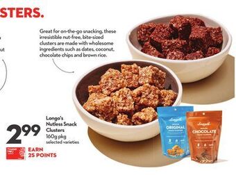 Longo's Longo's nutless snack clusters offer