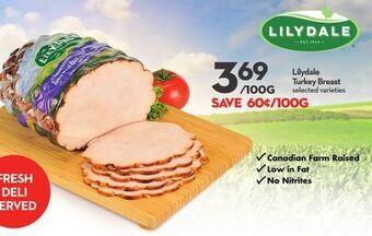 Longo's Lilydale turkey breast offer
