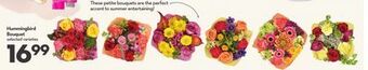 Longo's Hummingbird bouquet offer