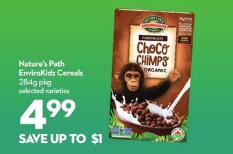 Longo's Nature's path envirokidz cereals offer