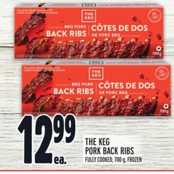 Metro The keg pork back ribs offer