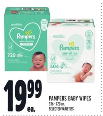 Metro Pampers baby wipes offer