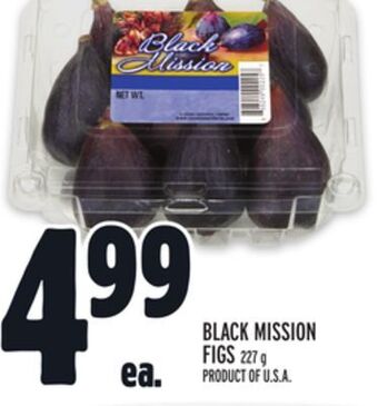 Metro Black mission figs offer