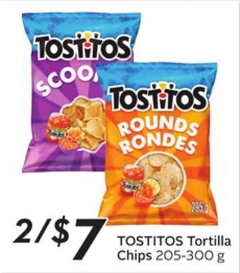Sobeys Tostitos tortilla chips offer