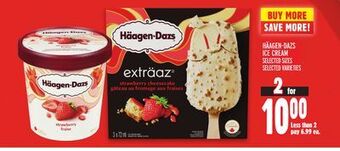 Metro Häagen-dazs ice cream offer