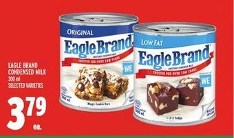 Metro Eagle brand condensed milk offer