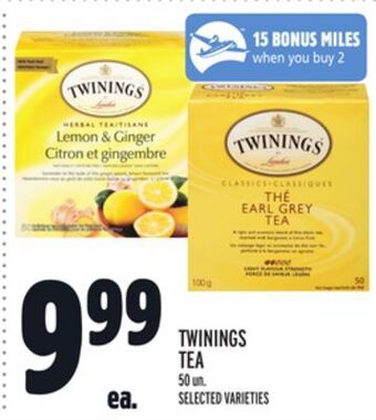 Metro Twinings tea offer