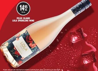 Metro Pelee island lola sparkling wine offer