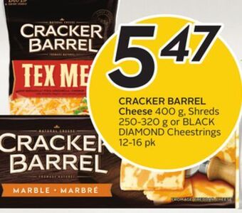 Sobeys Cracker barrel cheese offer