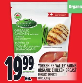 Metro Yorkshire valley farms organic chicken breast offer