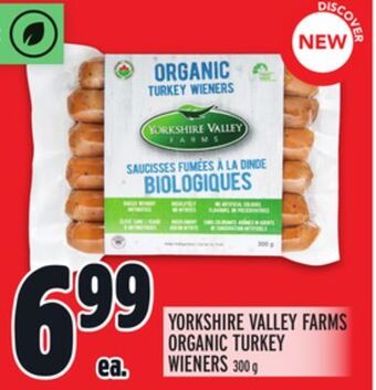 Metro Yorkshire valley farms organic turkey wieners offer