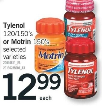 Fortinos Tylenol offer