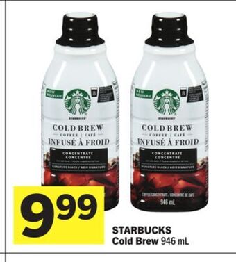 Foodland Starbucks cold brew 946 ml offer