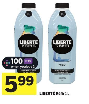 Foodland Liberté kéfir 1 l offer