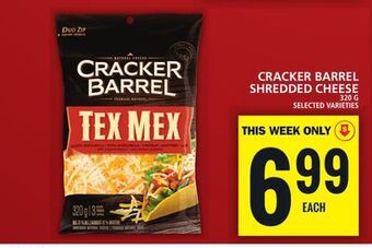 Food Basics Cracker barrel shredded cheese offer