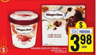 Food Basics Häagen-dazs ice cream or novelties offer