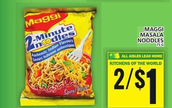 Food Basics Maggi masala noodles offer