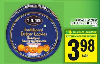 Food Basics Casablanca butter cookies offer