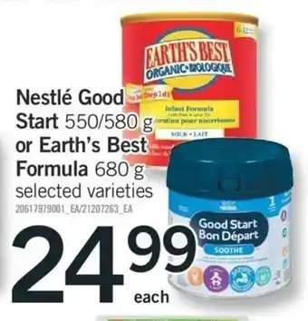 Fortinos Nestlé good start offer