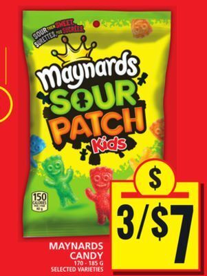 Food Basics Maynards candy offer