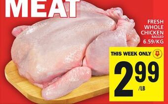 Food Basics Fresh whole chicken offer