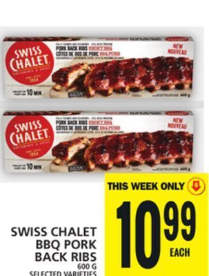 Food Basics Swiss chalet bbq pork back ribs offer