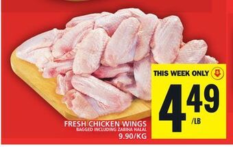 Food Basics Fresh chicken wings offer
