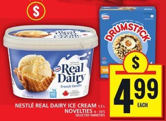 Food Basics Nestlé real dairy ice cream or novelties offer