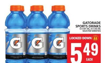 Food Basics Gatorade sports drinks offer