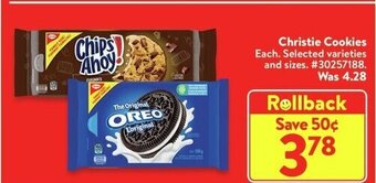 Walmart Christie Cookies offer