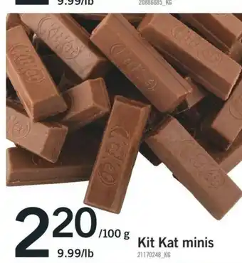 Fortinos Kit kat minis offer