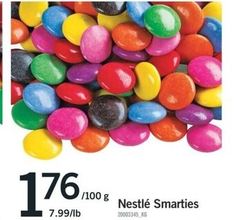 Fortinos Nestlé smarties offer