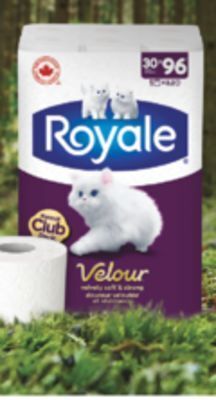 Real Canadian Superstore Royale bathroom tissue, 30=96 rolls offer