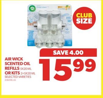 Real Canadian Superstore Air wick scented oil refills 5x20 ml or kits 2+5x20 ml offer