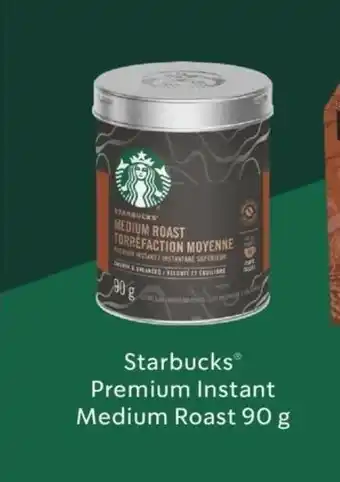 Fortinos Starbucks premium instant medium roast offer