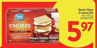 Walmart Great Value S'mores Kit offer