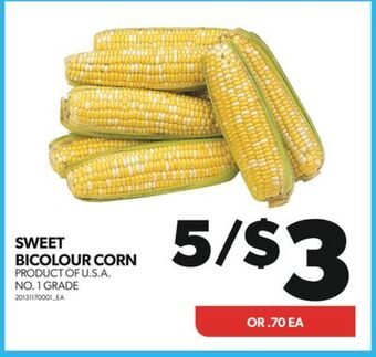 Real Canadian Superstore Sweet bicolour corn offer