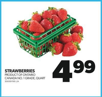 Real Canadian Superstore Strawberries offer
