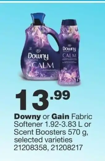 Fortinos Downy or gain fabric softener offer