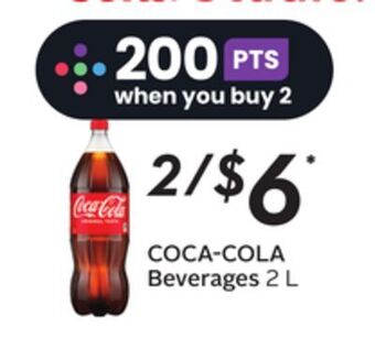 Sobeys Coca-cola beverages offer