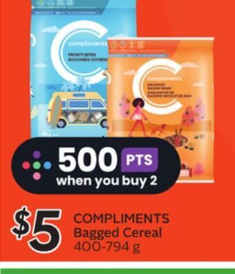 Sobeys Compliments bagged cereal offer