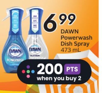 Sobeys Dawn powerwash dish spray offer