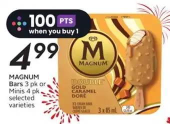 Sobeys Magnum bars offer