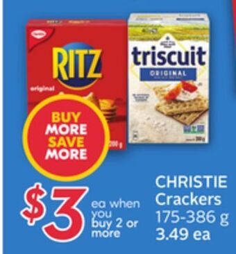 Sobeys Christie crackers offer