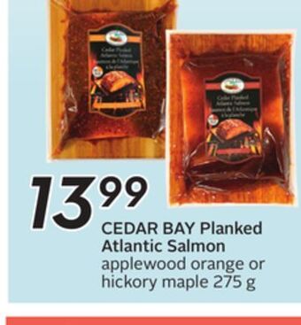 Sobeys Cedar bay planked atlantic salmon offer
