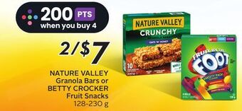Sobeys Nature valley granola bars offer