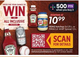 Sobeys Heinz ketchup offer