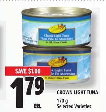 Metro Crown light tuna offer