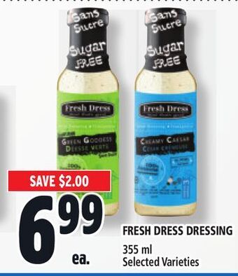Metro Fresh dress dressing offer